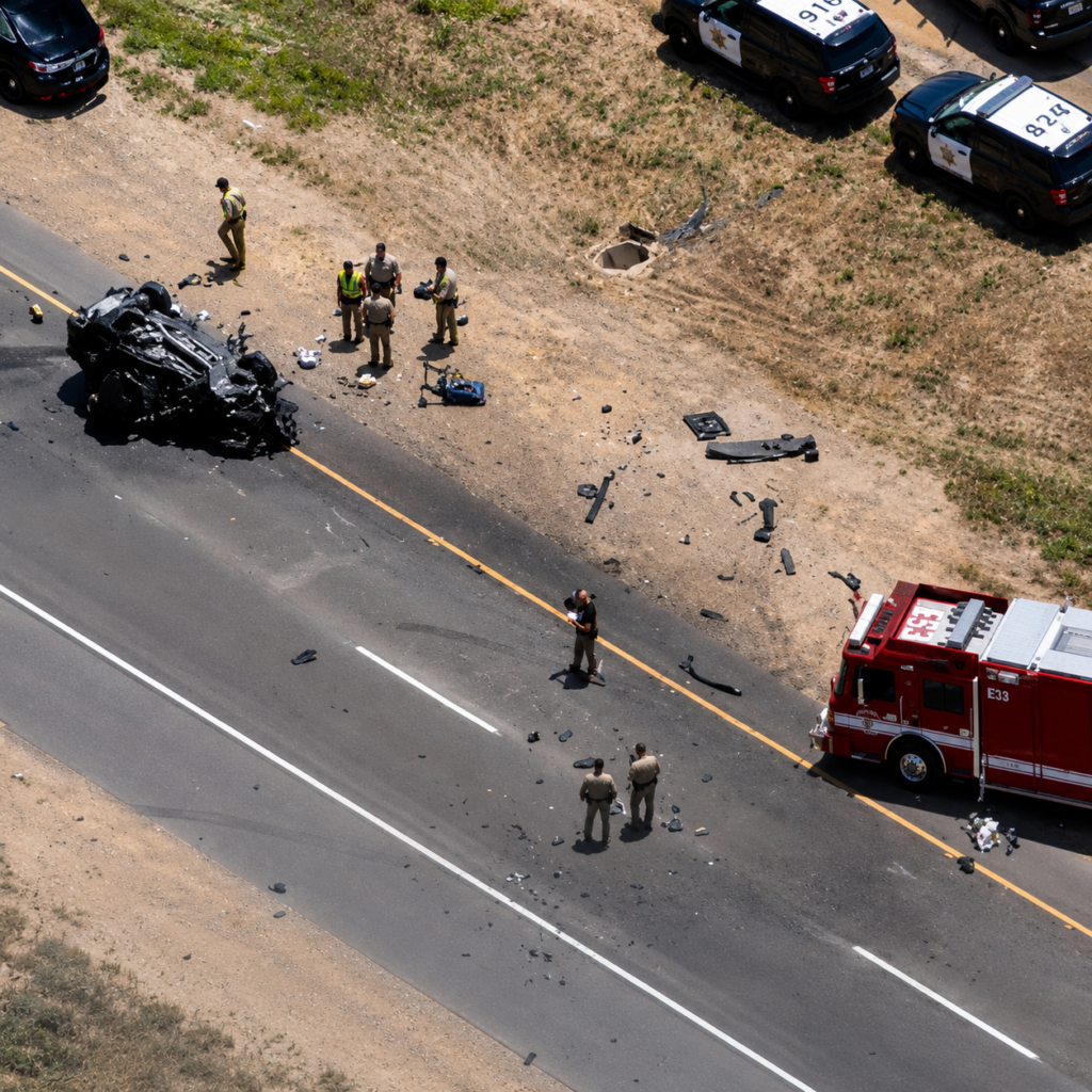 Two Killed in Fatal Rollover Crash on Interstate 8 in Lakeside
