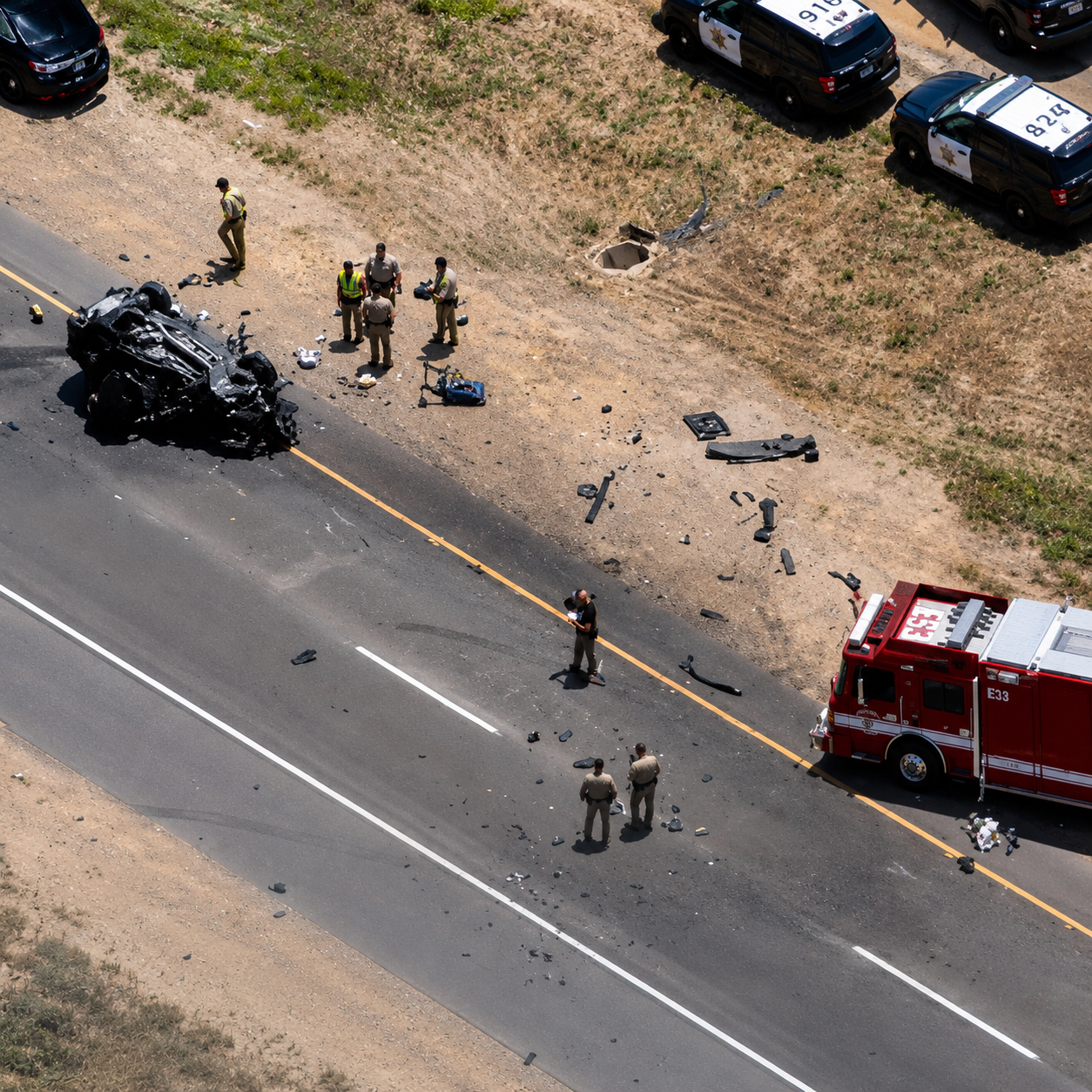 Two Killed in Fatal Rollover Crash on Interstate 8 in Lakeside